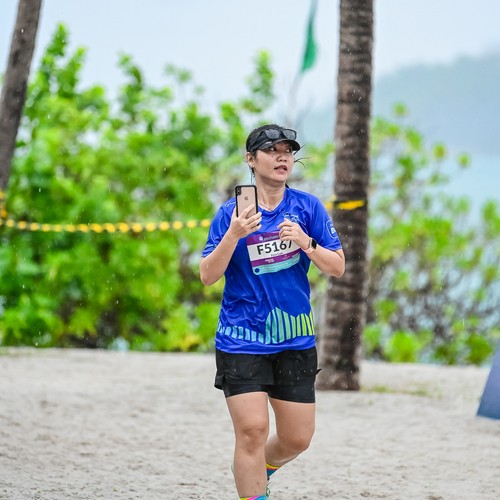 Race photo from Belitung Multisport Festival