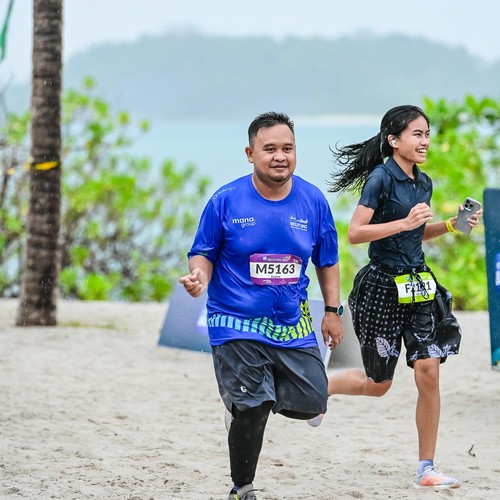 Race photo from Belitung Multisport Festival