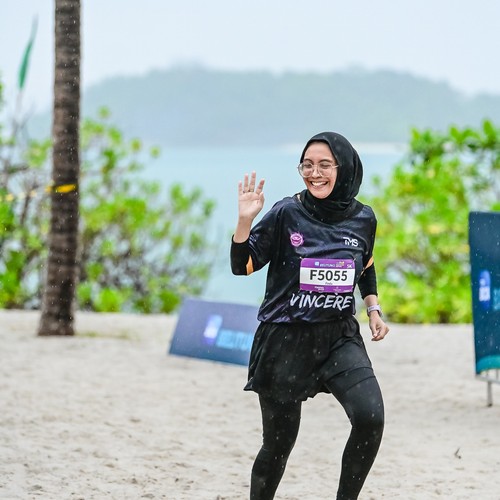 Race photo from Belitung Multisport Festival
