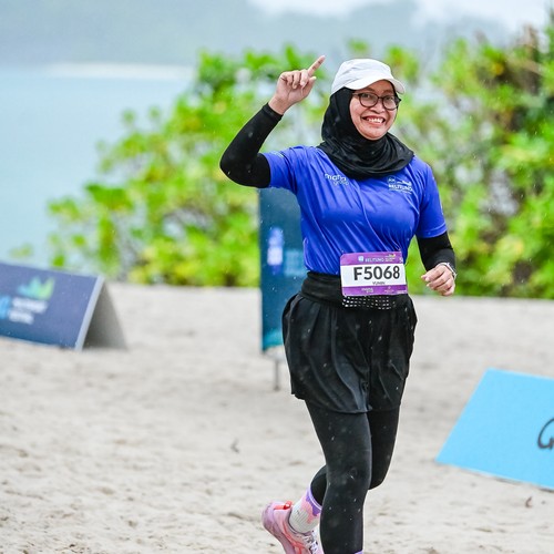 Race photo from Belitung Multisport Festival