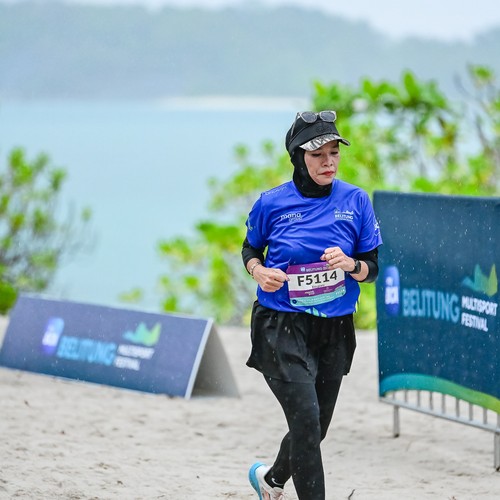 Race photo from Belitung Multisport Festival