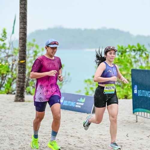 Race photo from Belitung Multisport Festival