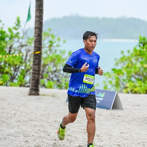 Race photo from Belitung Multisport Festival