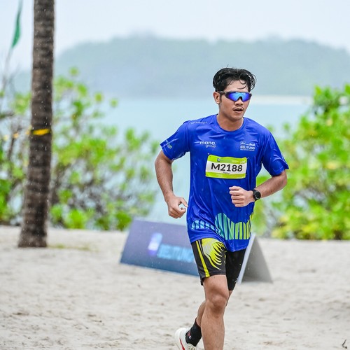 Race photo from Belitung Multisport Festival