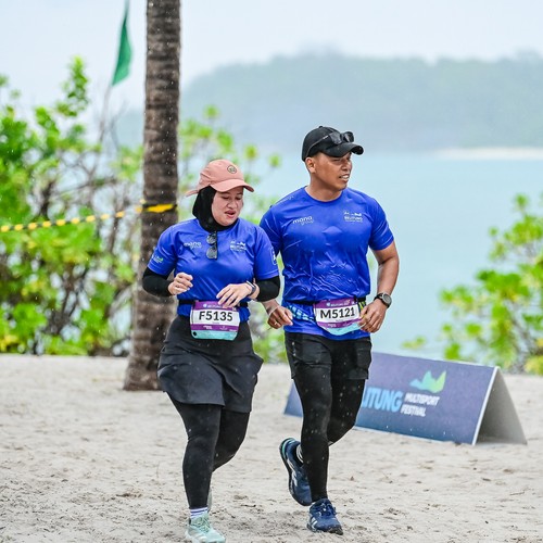 Race photo from Belitung Multisport Festival