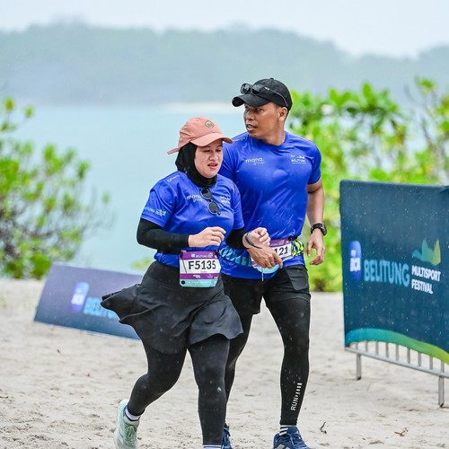 Race photo from Belitung Multisport Festival