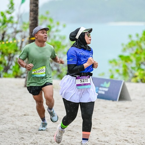 Race photo from Belitung Multisport Festival