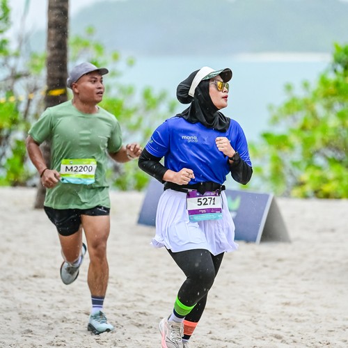 Race photo from Belitung Multisport Festival