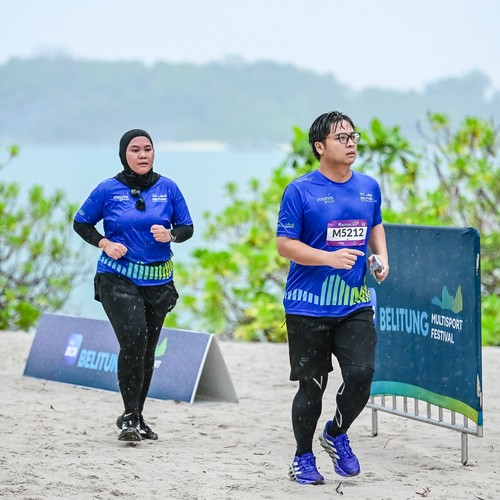 Race photo from Belitung Multisport Festival