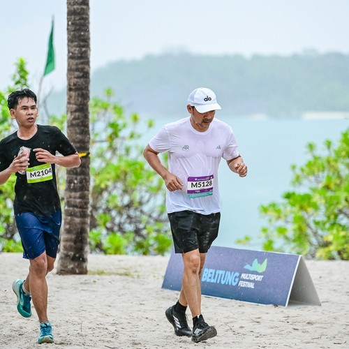 Race photo from Belitung Multisport Festival
