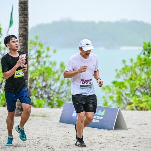Race photo from Belitung Multisport Festival