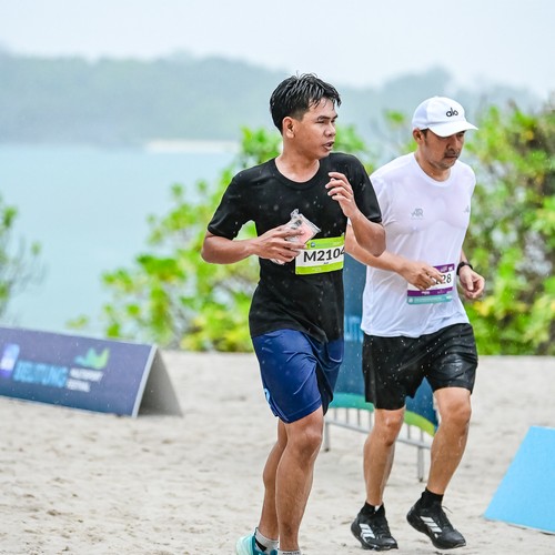Race photo from Belitung Multisport Festival