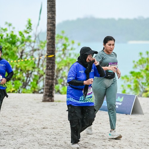 Race photo from Belitung Multisport Festival