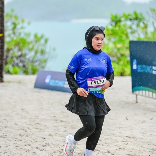 Race photo from Belitung Multisport Festival