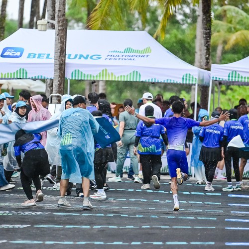 Race photo from Belitung Multisport Festival