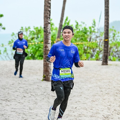 Race photo from Belitung Multisport Festival
