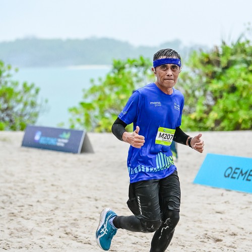 Race photo from Belitung Multisport Festival