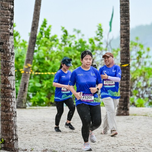Race photo from Belitung Multisport Festival
