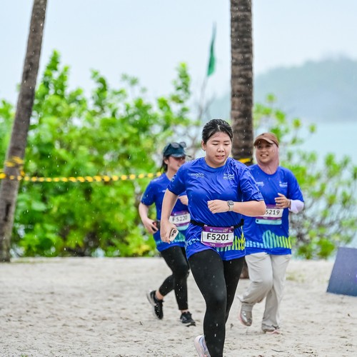 Race photo from Belitung Multisport Festival