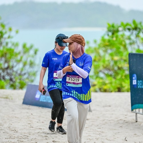 Race photo from Belitung Multisport Festival