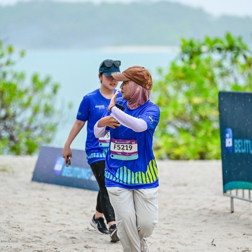 Race photo from Belitung Multisport Festival
