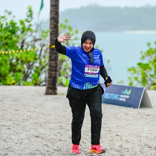 Race photo from Belitung Multisport Festival