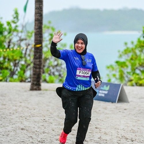 Race photo from Belitung Multisport Festival