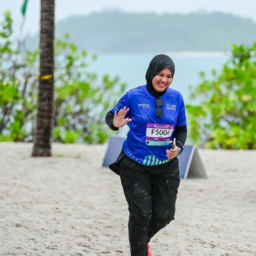 Race photo from Belitung Multisport Festival