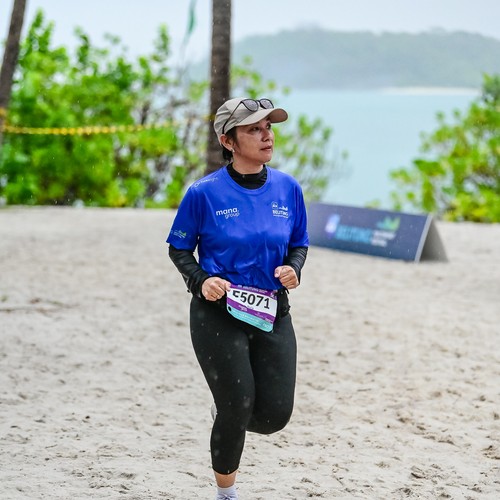 Race photo from Belitung Multisport Festival