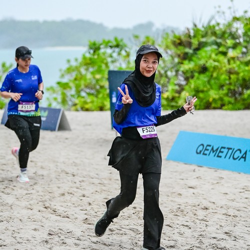 Race photo from Belitung Multisport Festival