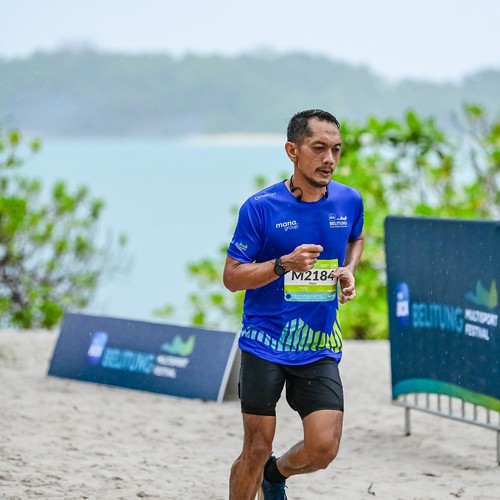 Race photo from Belitung Multisport Festival