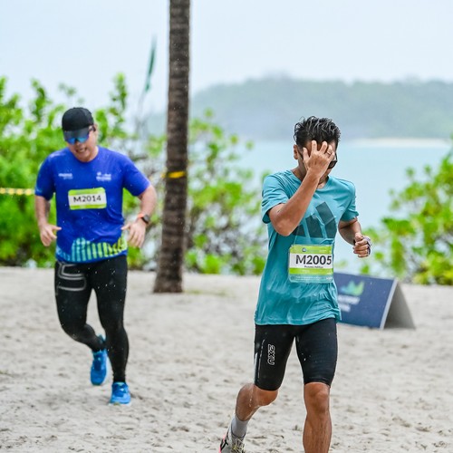 Race photo from Belitung Multisport Festival