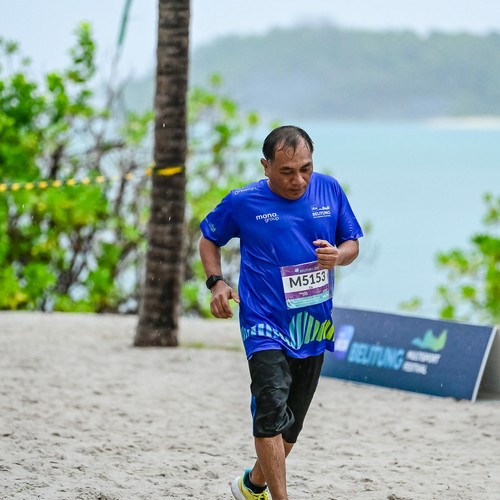 Race photo from Belitung Multisport Festival