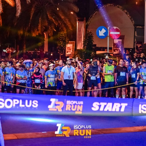 Race photo from ISOPLUS RUN 2026 - JAKARTA