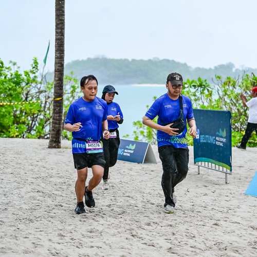 Race photo from Belitung Multisport Festival