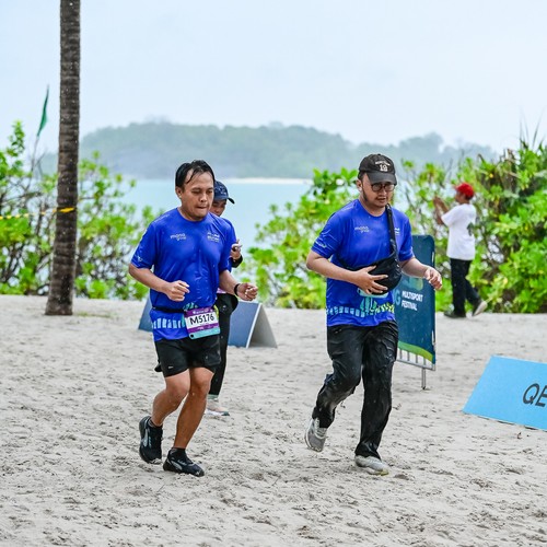 Race photo from Belitung Multisport Festival