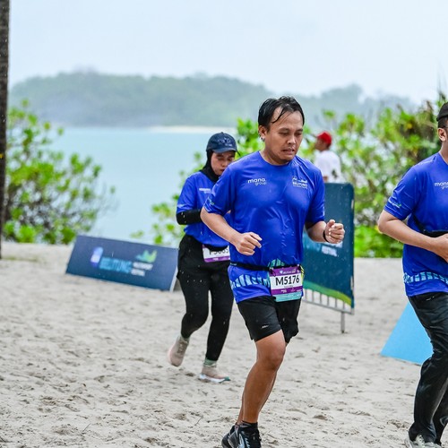 Race photo from Belitung Multisport Festival