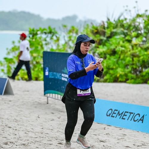 Race photo from Belitung Multisport Festival