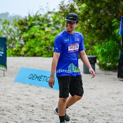Race photo from Belitung Multisport Festival