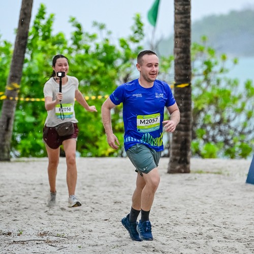 Race photo from Belitung Multisport Festival