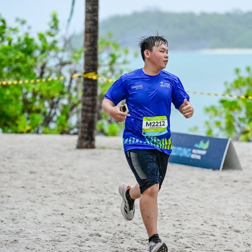 Race photo from Belitung Multisport Festival