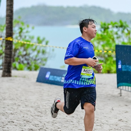 Race photo from Belitung Multisport Festival