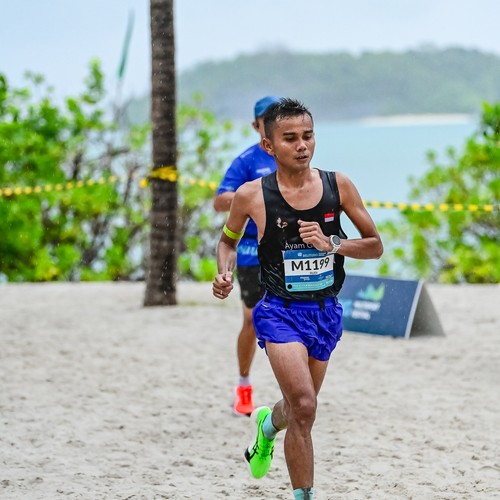 Race photo from Belitung Multisport Festival