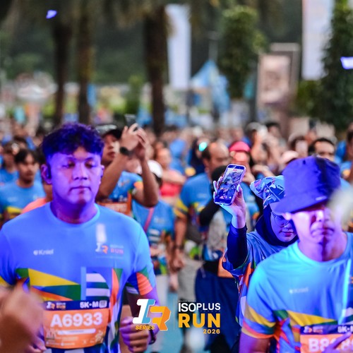 Race photo from ISOPLUS RUN 2026 - JAKARTA