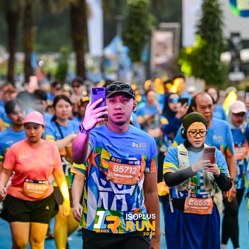 Race photo from ISOPLUS RUN 2026 - JAKARTA