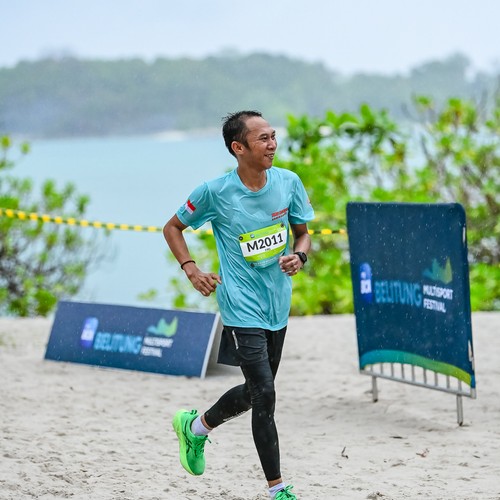 Race photo from Belitung Multisport Festival