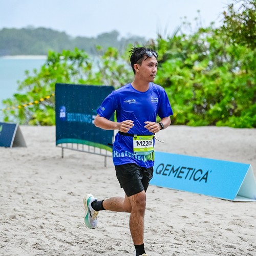 Race photo from Belitung Multisport Festival