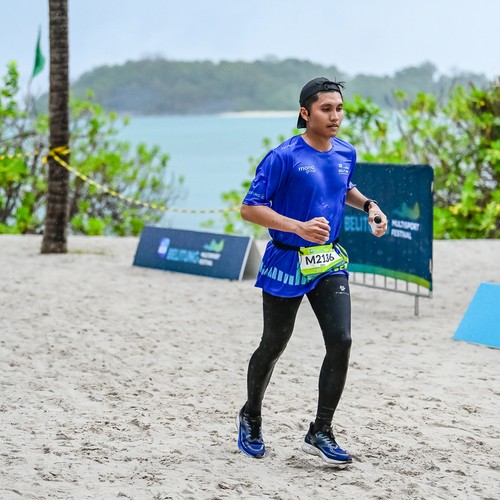 Race photo from Belitung Multisport Festival
