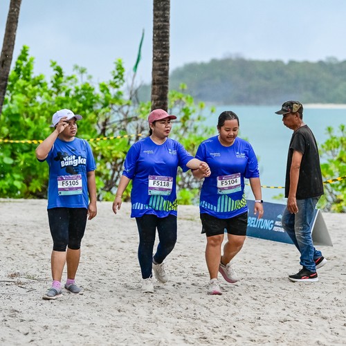 Race photo from Belitung Multisport Festival