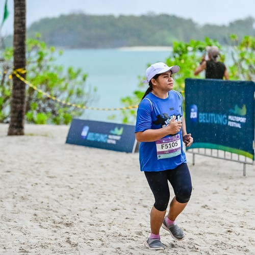 Race photo from Belitung Multisport Festival